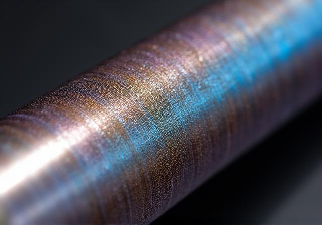 TIG welded titanium exhaust system detail